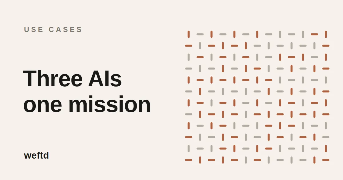 Three AI interfaces showing three different restaurant lists for the same request